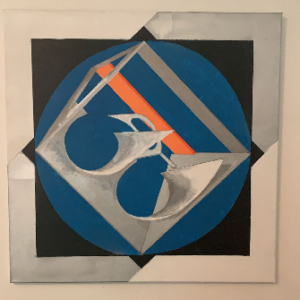 Curvas al infinito sobre pirámide cuadrangular